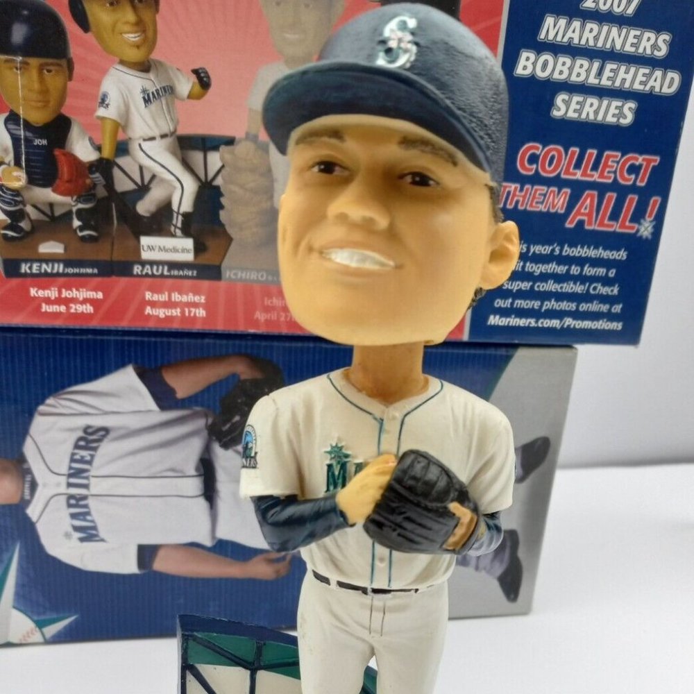2007 Felix Hernandez FSN Bobblehead Doll Seattle Mariners Fan Night